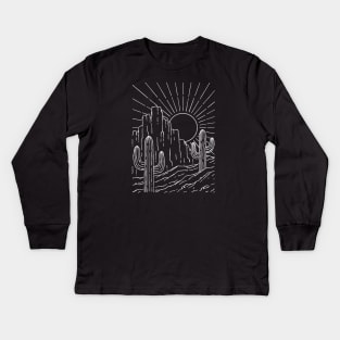 Desert Sun Kids Long Sleeve T-Shirt